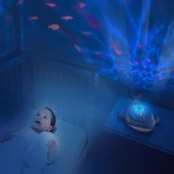 Pabobo Luminaires Enfant Veilleuse Musicale Projecteur Baleine Aqua Dream -Luminaires enfant Soldes veilleuse musicale projecteur baleine aqua dream 3