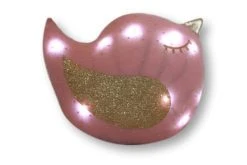 Jeanne Et Juliette Veilleuses Pour Bébé Veilleuse Oiseau Enfant Vieux Rose