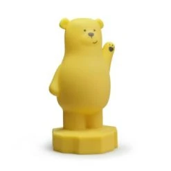 Atelier Pierre Luminaires Enfant Veilleuse Ours Lou Blanc -Luminaires enfant Soldes veilleuse ours lou jaune