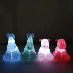 Noukie's Luminaires Enfant Veilleuse Paco Aqua Vert D'eau (20 Cm) -Luminaires enfant Soldes veilleuse paco aqua vert d eau 20 cm 3