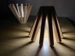 La Fabrique Des Potirons Veilleuses Pour Bébé Veilleuse Rechargeable En Bois Massif -Luminaires enfant Soldes veilleuse rechargeable en bois massif 4